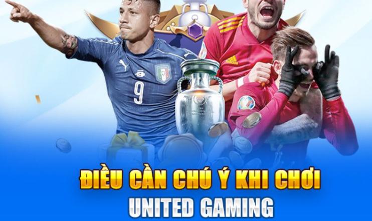 Những lưu ý khi đặt cược trò chơi United Gaming Shbet